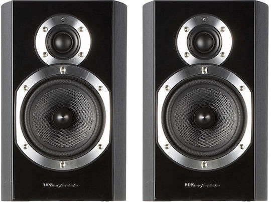 Wharfedale Diamond 10.1 S019.31566 Ζεύγος Ηχείων Hi-Fi Βιβλιοθήκης 100W 2 Δρόμων Π19.4xΒ27.8xΥ29.6εκ. Μαύρο