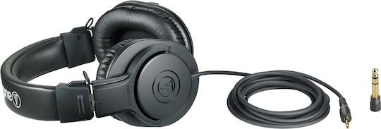 Audio Technica ATH-M20x Ενσύρματα Over Ear Ακουστικά Μαύρα