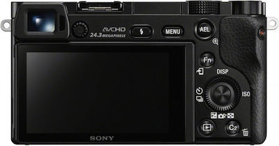Sony α6000 Безогледален Фотоапарат Body Черна