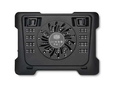 CoolerMaster Notepal X-Lite II Kühlung Pad für Laptop bis 15.4" mit 1 Lüfter Schwarz