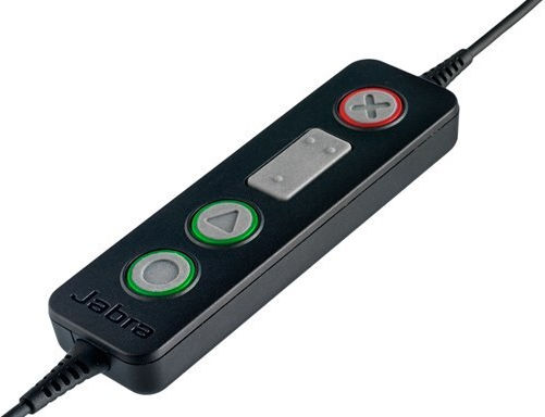 Jabra Auf dem Ohr Multimedia-Headsets mit Mikrofon und Verbindung USB-A in Schwarz Farbe 2393-829-109