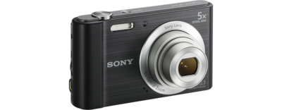 Sony W800 Compact Camera 20.1MP 5x Optical Zoom with 2.7" Display 1280 x 720 pixels Black