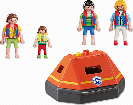Playmobil City Action Life Raft for 4-10 years old
