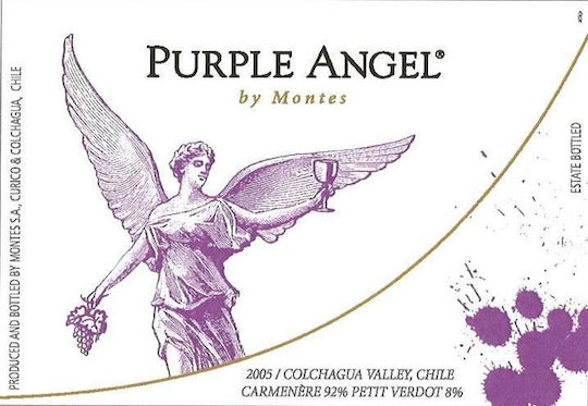 Vina Montes Κρασί Purple Angel Ερυθρό Ξηρό 750ml
