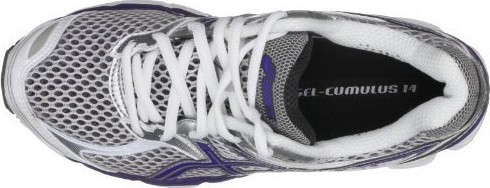 asics gel cumulus 14 silver