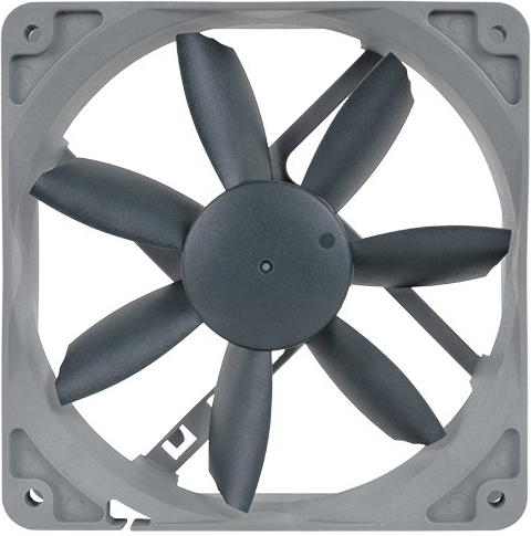 Noctua NF-S12B redux-1200 Case Fan (1200rpm / 59.21cfm) Without LED Lighting And 3-Pin Gray Connection