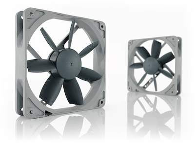 Noctua NF-S12B redux-1200 3-Pin Case Fan Gray