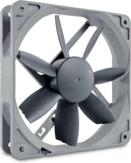 Noctua NF-S12B redux-1200 Gehäuselüfter (1200rpm / 59,21cfm) Ohne LEDs Verbindung 4-Pin PWM Graue