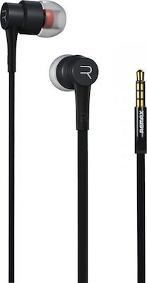 Remax RM-535i In-Ear Freihändig Kopfhörer mit Stecker 3.5mm Schwarz