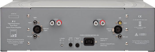 ATC P1 Power Amplifier Hi-Fi Amplifier Mono 150W/8Ω Silver