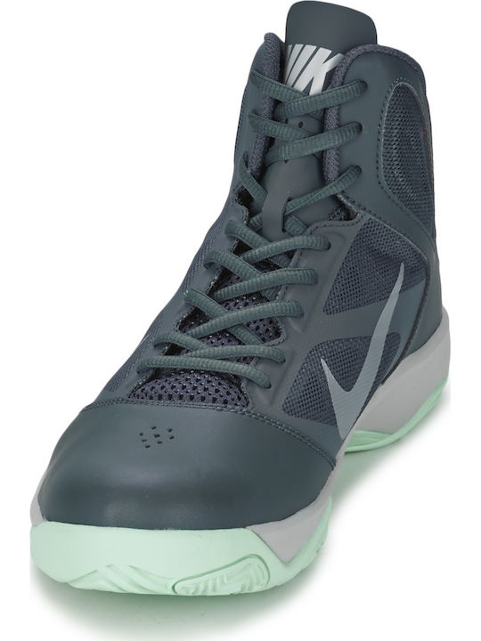 Nike Dual fusion BB Hoch Basketballschuhe Gray