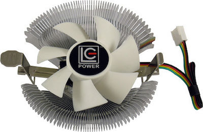 LC-Power LC-CC-85 Low Profile CPU Cooling Fan for AM4/AM5/115x Socket White