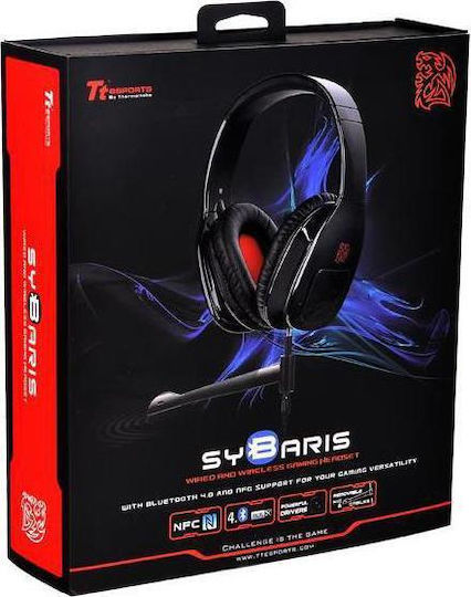 Thermaltake Sybaris Ασύρματο Over Ear Gaming Headset με σύνδεση Bluetooth