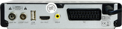 Edision Mini Triton 2 HD 01-06-0002 Ψηφιακός Δέκτης Mpeg-4 Full HD (1080p) με Λειτουργία PVR (Εγγραφή σε USB) Σύνδεσεις SCART / HDMI / USB