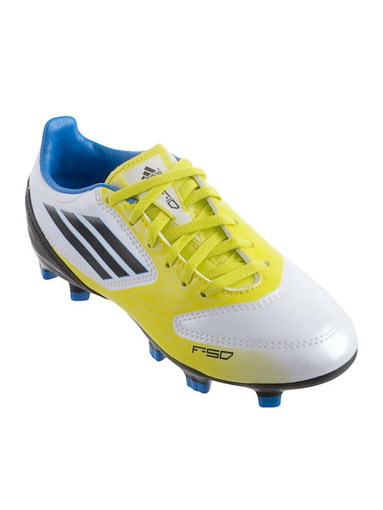 F10 TRX FG Kids Soccer Cleats with Molded Multicolour Outsole