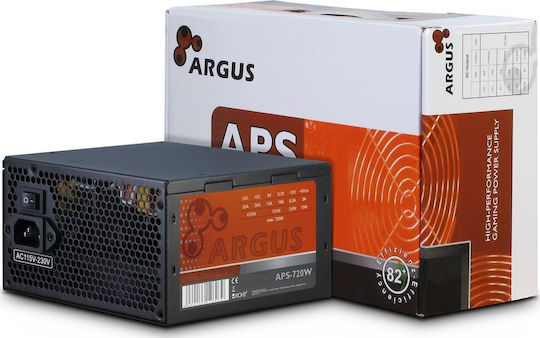 Inter-Tech Argus APS 720W Negru Sursă de Alimentare Calculator Complet cu fir