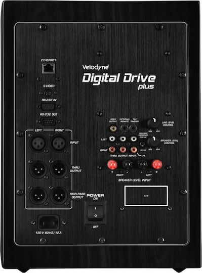Velodyne DD-10 Plus Αυτοενισχυόμενο Subwoofer με Ηχείο 10" 1250W Μαύρο
