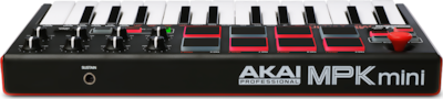 Akai Proffesional Midi Keyboard MPK mini mkII με 25 Πλήκτρα σε Μαύρο Χρώμα