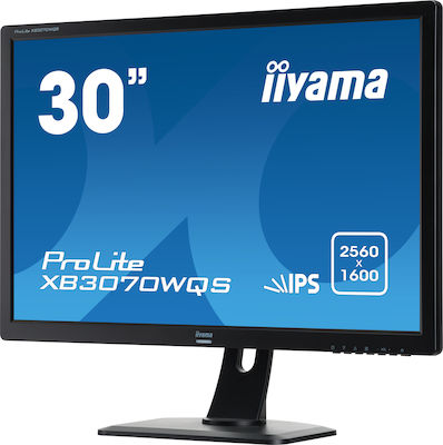 Iiyama XB3070WQS-B1 IPS Monitor 30" QHD 2560x1600 με Χρόνο Απόκρισης 5ms GTG