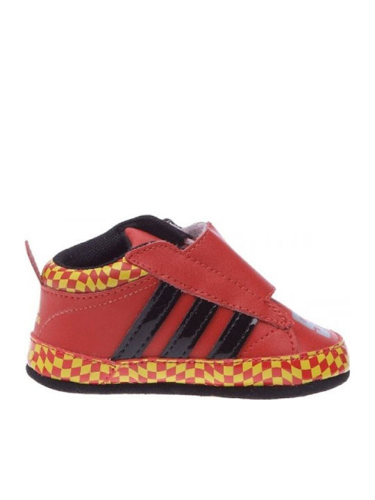 adidas Βρεφικά Sneakers Αγκαλιάς Κόκκινα Disney Cars