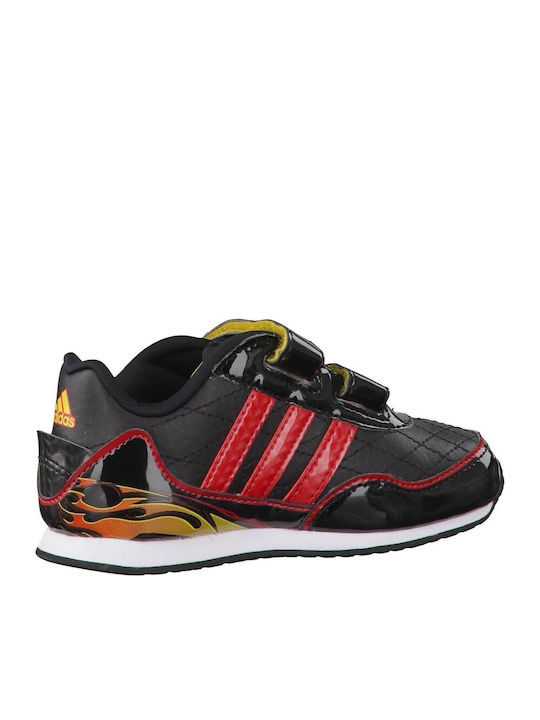 Adidas Παιδικά Sneakers με Σκρατς Μαύρα