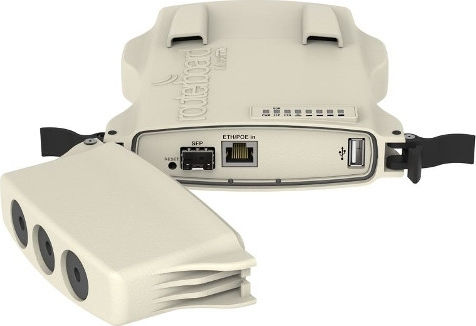 MikroTik NetMetal 5 Εξωτερικό Access Point Wi‑Fi 5 Dual Band (2.4 & 5GHz) Μονό Kit Λευκό