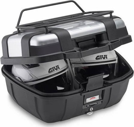 Givi Trekker TRK52 Monokey Motorcycle Top Case 52lt Silver