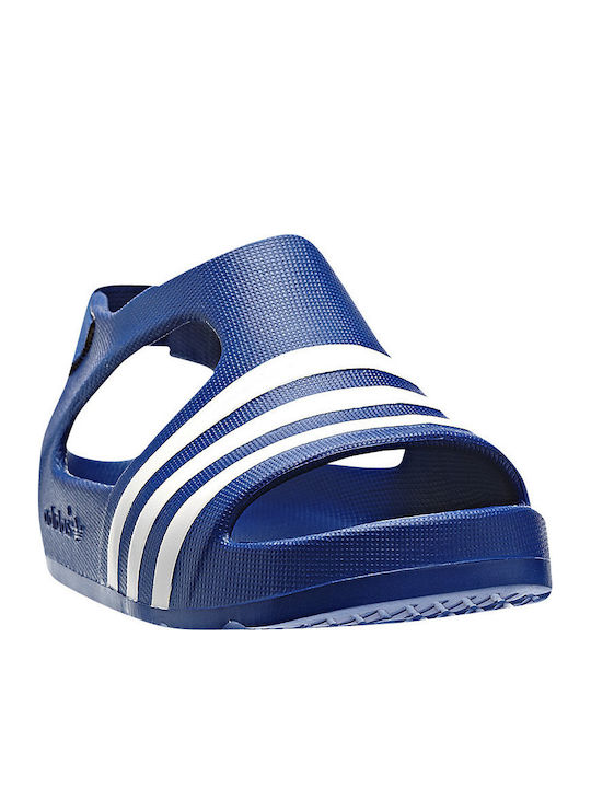 Adilette Play Children's Beach Shoes Blue