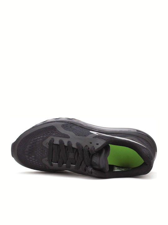 Air Max AIR MAX Kids Sports Shoes Running with Laces Black