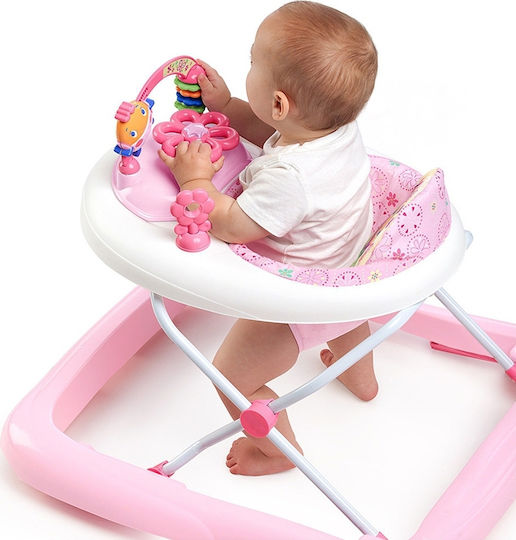 Bright Starts Baby-Lauflernhilfe Juneberry Delight Walk-A-Bout Rosa