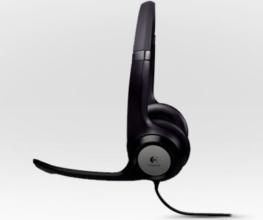 Logitech H390 On Ear Multimedia Headphone with Microphone USB-A