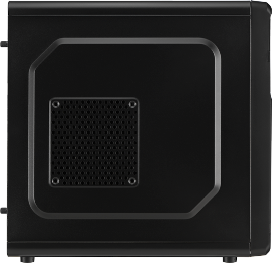 Aerocool QS-180 Midi-Turm Computergehäuse Schwarz