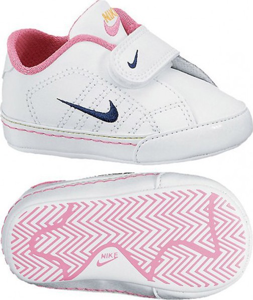 nike first court tradition crib shoes