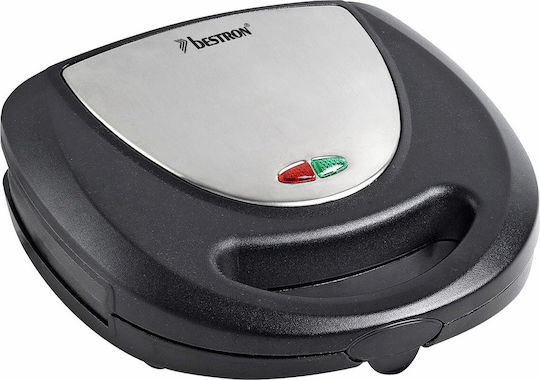 Bestron ASM8010 Grill Sandwich Maker with Removable Plates 760W Black