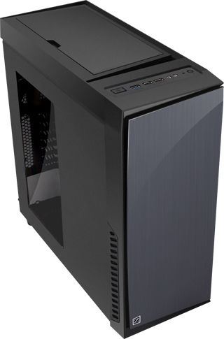 Zalman R1 Middle Tower Carcasă PC Neagră