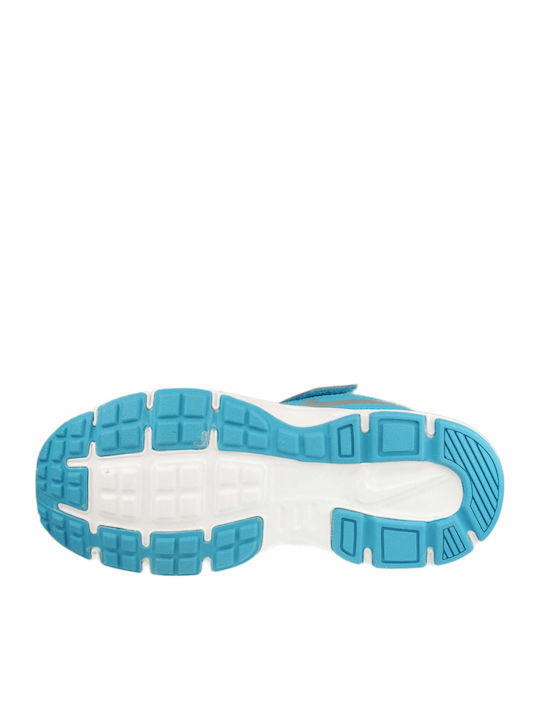 Revolution Kids Sports Shoes Running with Hoop & Loop Closure Turquoise