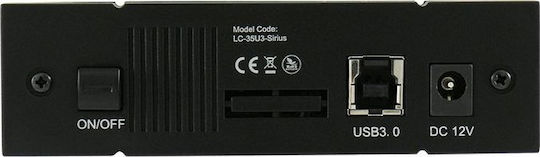 LC-Power Θήκη για Σκληρό Δίσκο 3.5" SATA III με σύνδεση USB 3.0