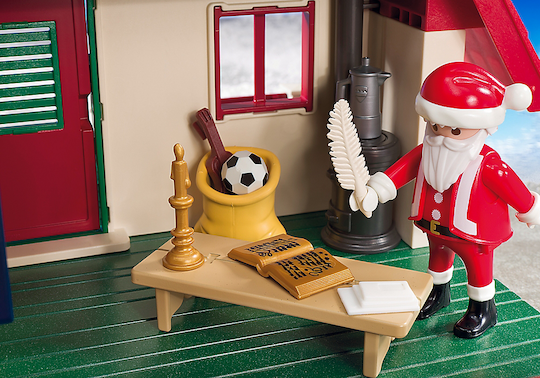 Playmobil Weihnachten Die Hütte des Weihnachtsmanns für 4-10 Jahre