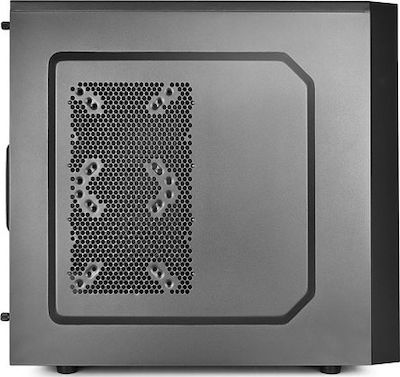 Deepcool Tesseract BF Midi Tower Κουτί Υπολογιστή Μαύρο