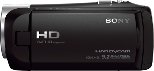 Sony Camcorder Full HD (1080p) @ 60fps HDR-CX405 CMOS Sensor Recording to Memory card, Display 2.7" HDMI