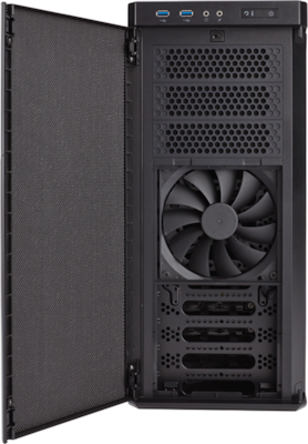 Corsair Carbide 330R Titanium Edition Midi-Turm Computergehäuse Gray
