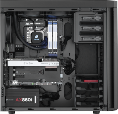Corsair Carbide 330R Titanium Edition Midi-Turm Computergehäuse Gray