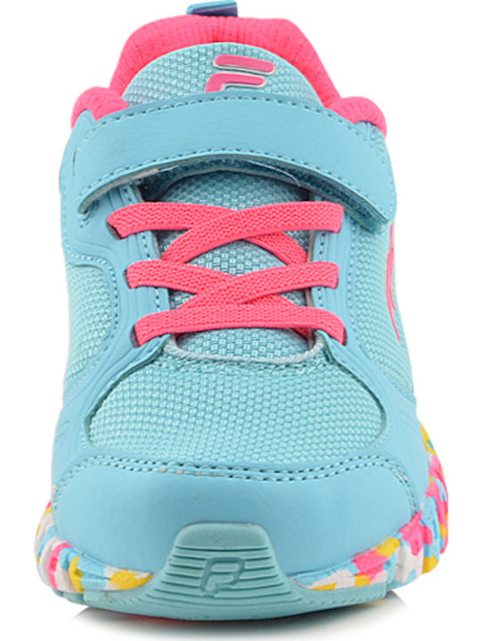 Swype Camo Αθλητικά Παιδικά Παπούτσια Running με Σκρατς Τιρκουάζ