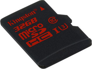 Kingston microSDHC 32GB Class 10 U3 UHS-I