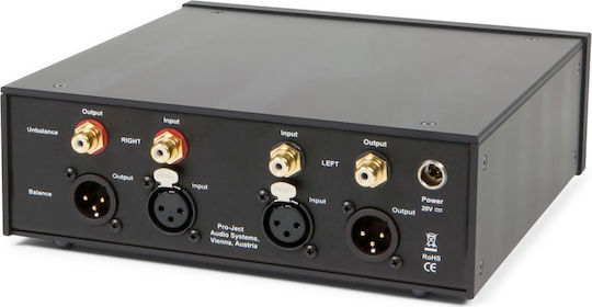 Pro-Ject Audio Head Box Rs Black De masă Analogic Amplificator de Căști Monocanal cu Jack 6.3mm