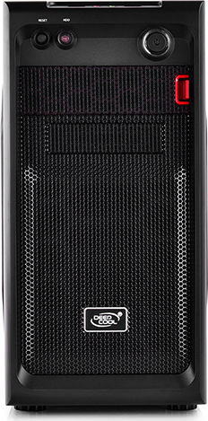 Deepcool Smarter Gaming Micro Tower Κουτί Υπολογιστή με Πλαϊνό Παράθυρο Μαύρο