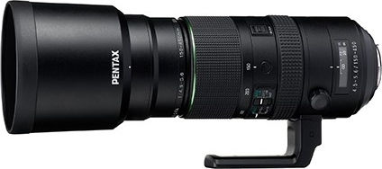 Pentax Crop Φωτογραφικός Φακός HD D FA 150-450mm F4.5-5.6 ED DC AW Tele Zoom για Pentax K Mount Μαύρος