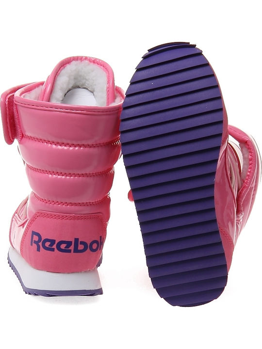 FROSTBOUND Kinder-Schneestiefel mit Klettverschluss Rosa