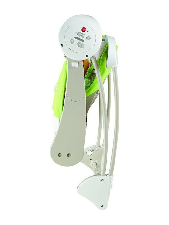 Fisher Price Ηλεκτρικό Relax Μωρού Κούνια Take-Along με Μουσική και Δόνηση Rainforest Friends για Παιδί έως 9kg