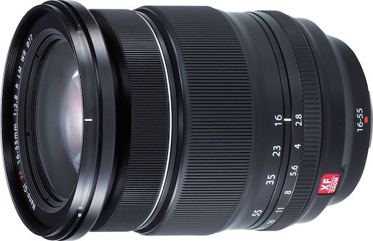 Fujifilm Crop Obiectiv Foto Fujinon XF 16-55mm f/2.8 R LM WR Zoom standard pentru Montura Fujifilm X Black